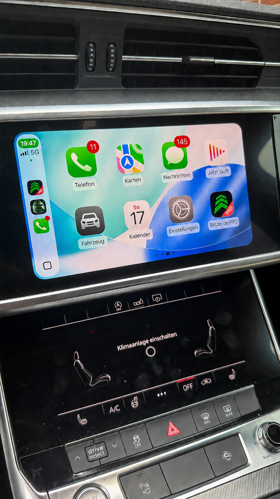 Infotainment-Beispielfoto für Audi MH2p