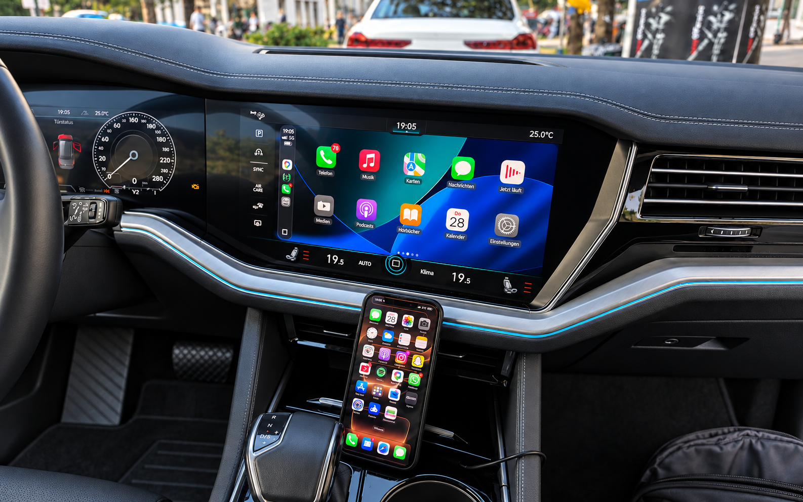 Infotainment-Beispielfoto für VW MH2p